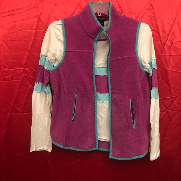 Moda International Zipper Vest Size Medium - Picture 2 of 12
